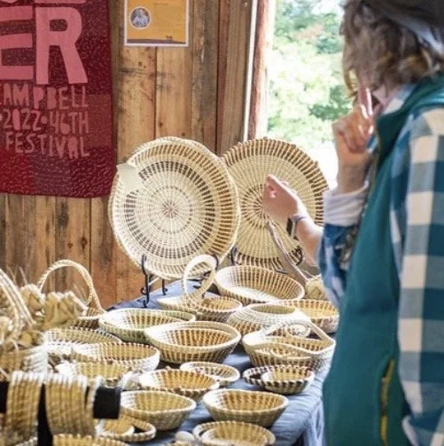 3RD FRIDAY OPEN HOUSE WITH A POP UP BY GUEST ARTISAN GULLAH SWEETGRASS BASKETS