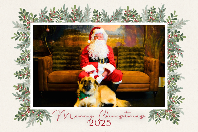 PET PHOTOS WITH SANTA