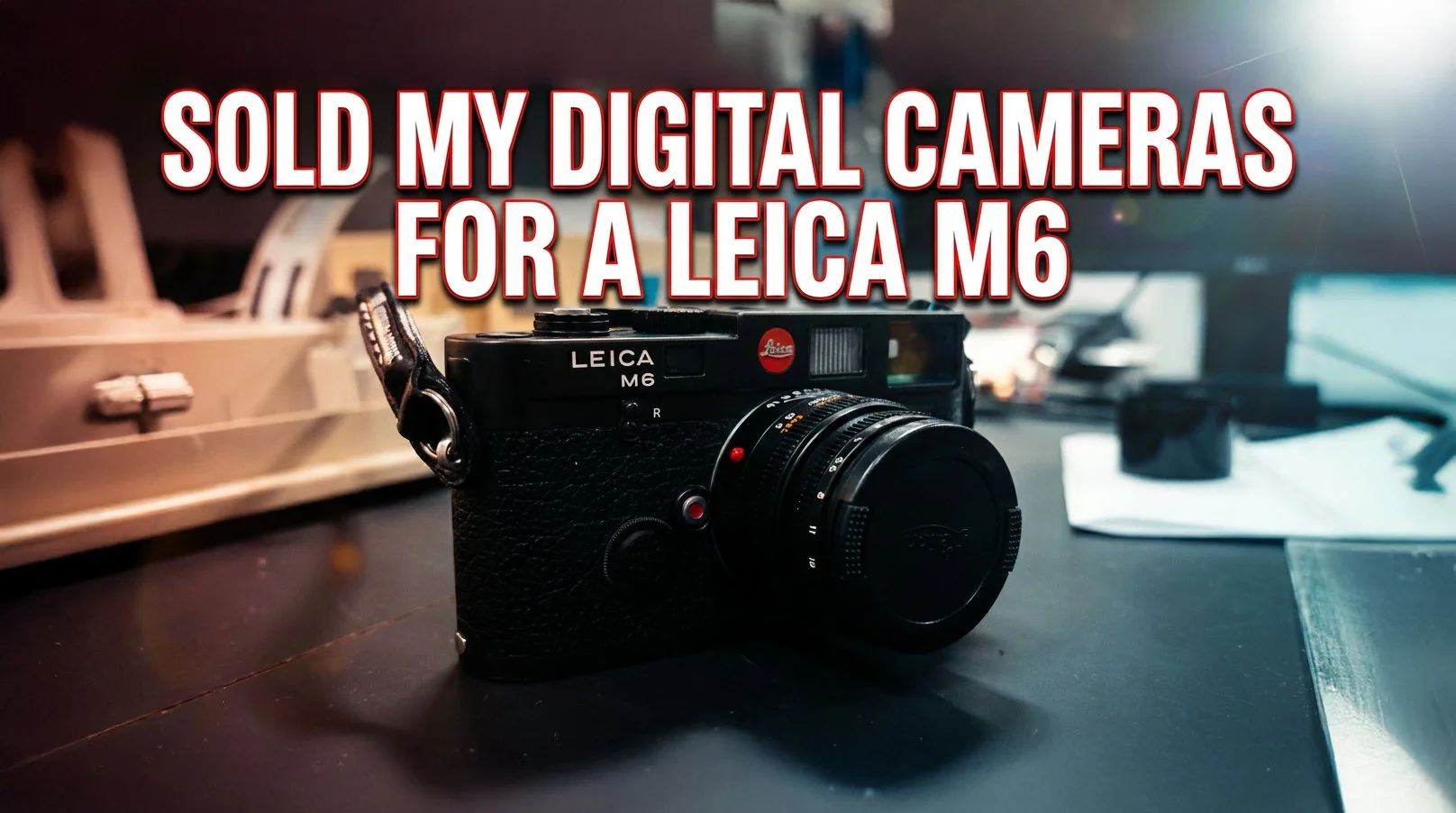 Sold my digital cameras for a leica m6