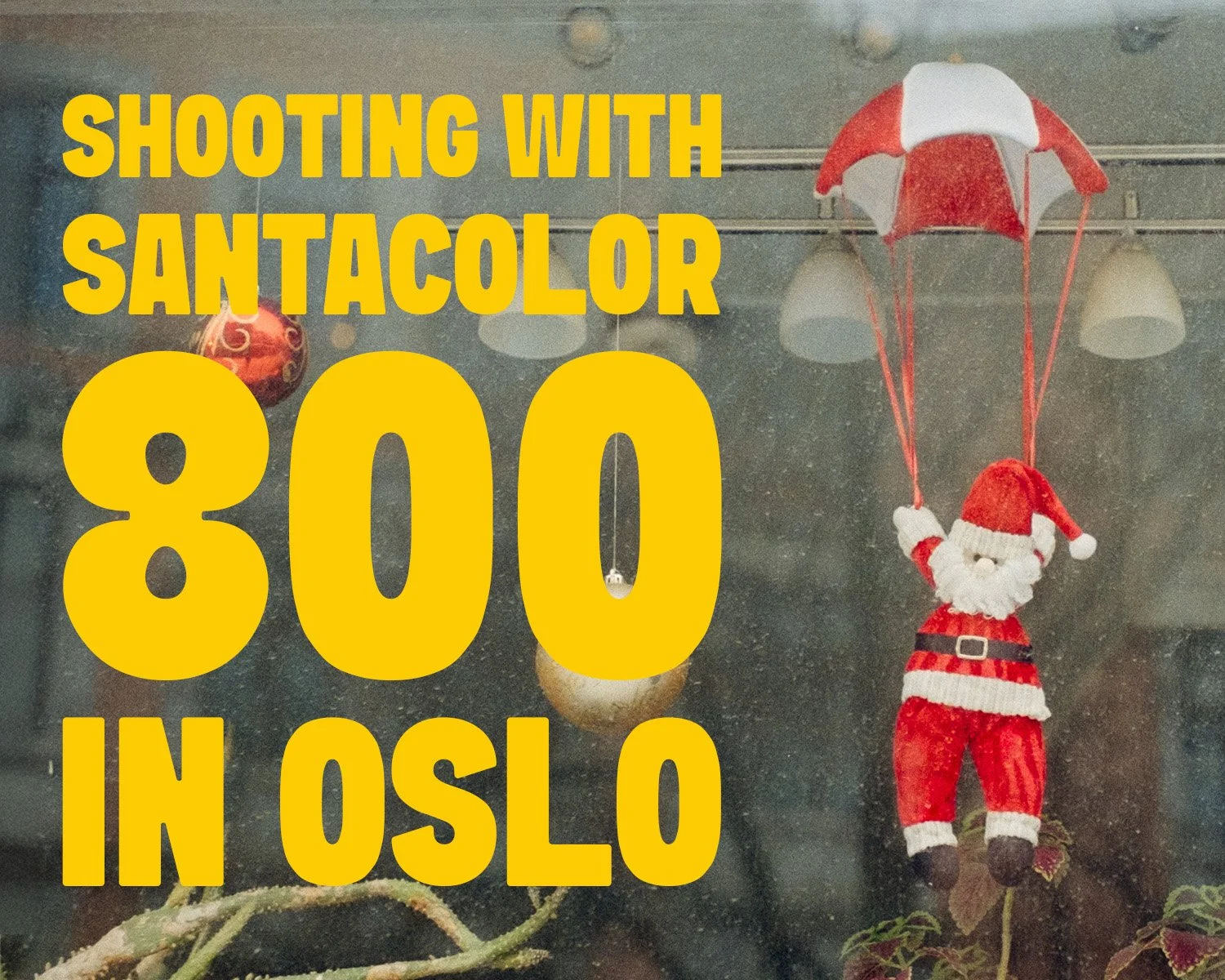 Punchy Frames &amp; Frozen Fingers with santacolor 800