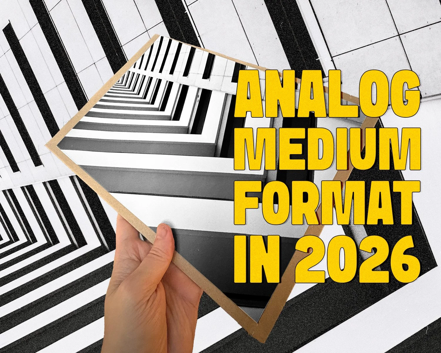 A Pause in the Rain, a Roll of Film, in a Square World