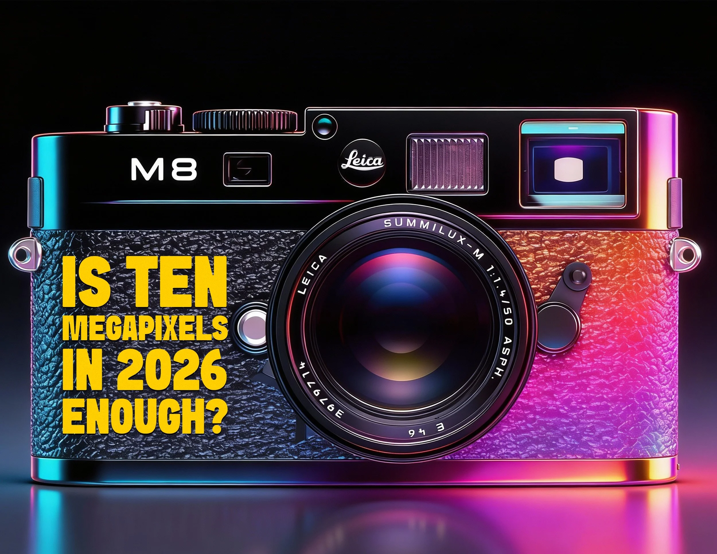 LEICA M8.2: Is Ten Megapixels in 2026 Enough?