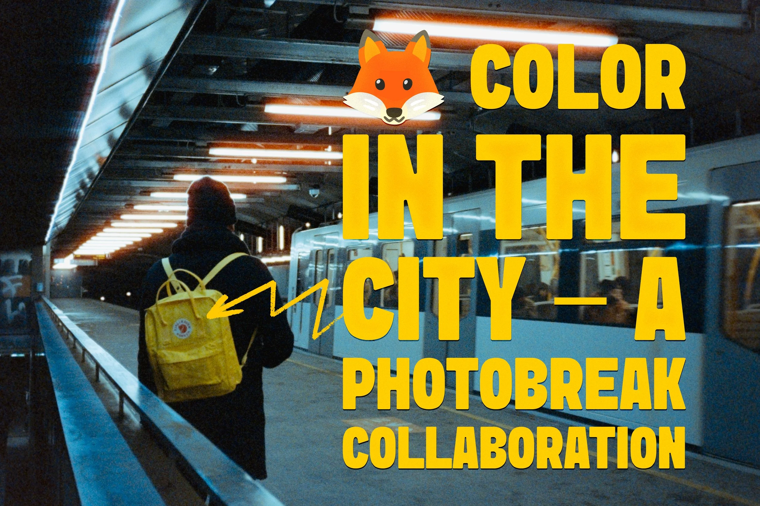🦊 Color in the City – A Photobreak Collaboration