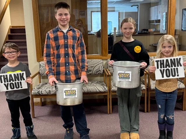 Children's Sermon - What is Souper Bowl of Caring?