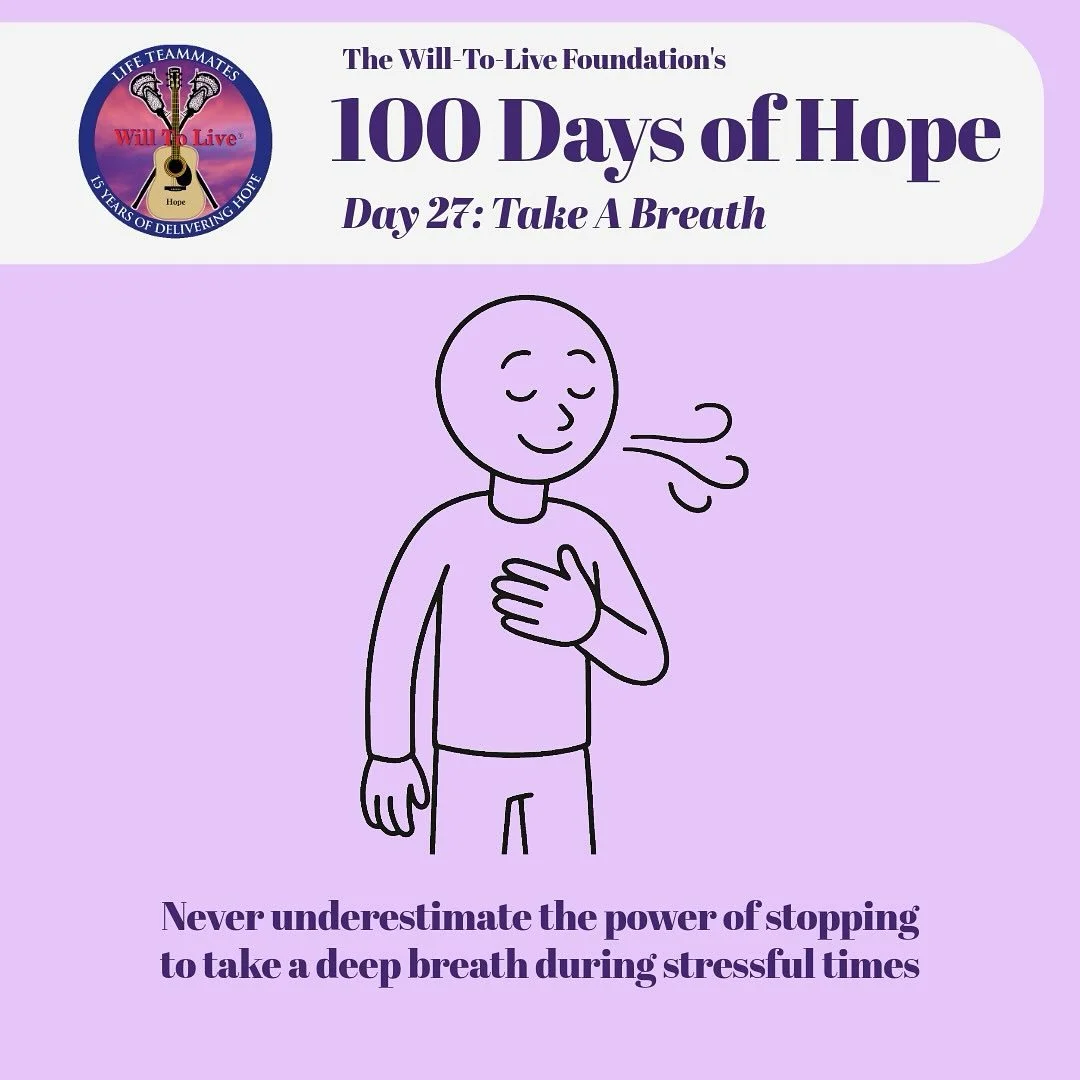 Day 27: &ldquo;just breathe&rdquo;