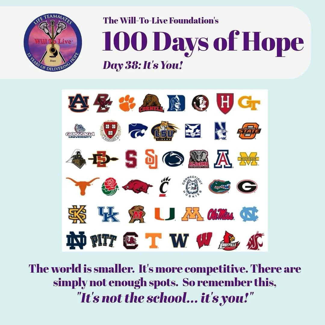 Day 38: - it&rsquo;s not the school that matters it&rsquo;s you!