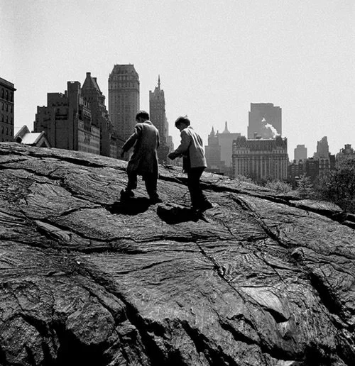 Climbing Rocks, 1948