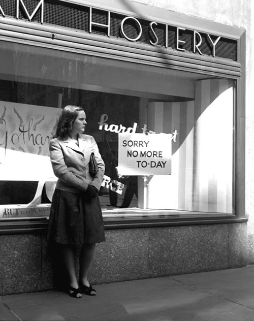Sorry, No More To-day, 1942