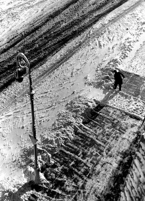 Shoveling Snow, 1949