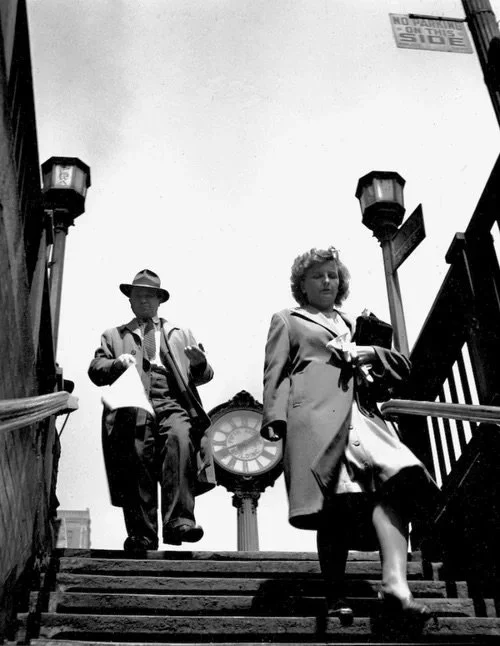 Subway Steps, 1943