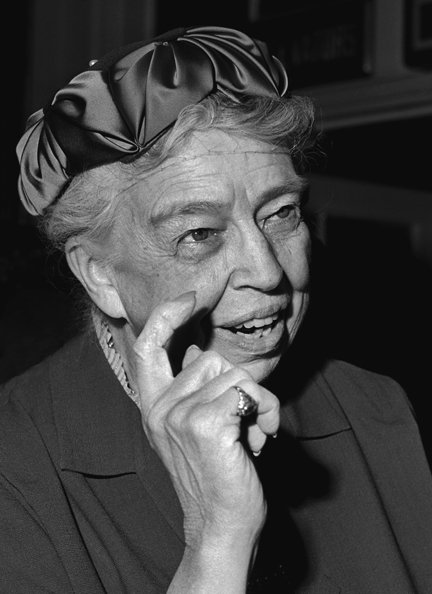 Eleanor Roosevelt, 1958