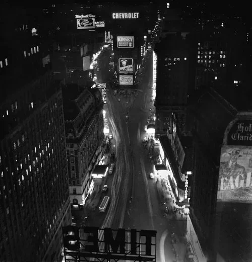 Times Square Night, 1947