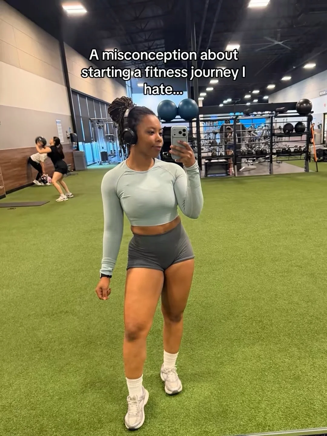 You&rsquo;re not doomed to developing body dysmorphia when starting your gym journey! It&rsquo;s not a rite of passage or a badge of honor on your way to becoming a gym girly! 

I would never invalidate anyone&rsquo;s feelings or mental health strugg