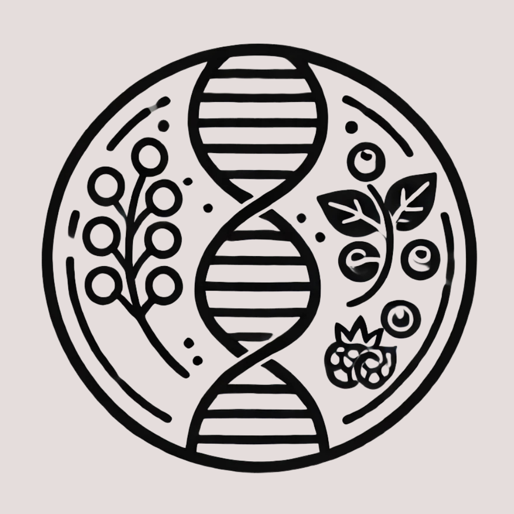 Logo featuring an apple outline with an atomic symbol inside, above the text 'Mastering Nutrition for Longevity Session' on a blue background.