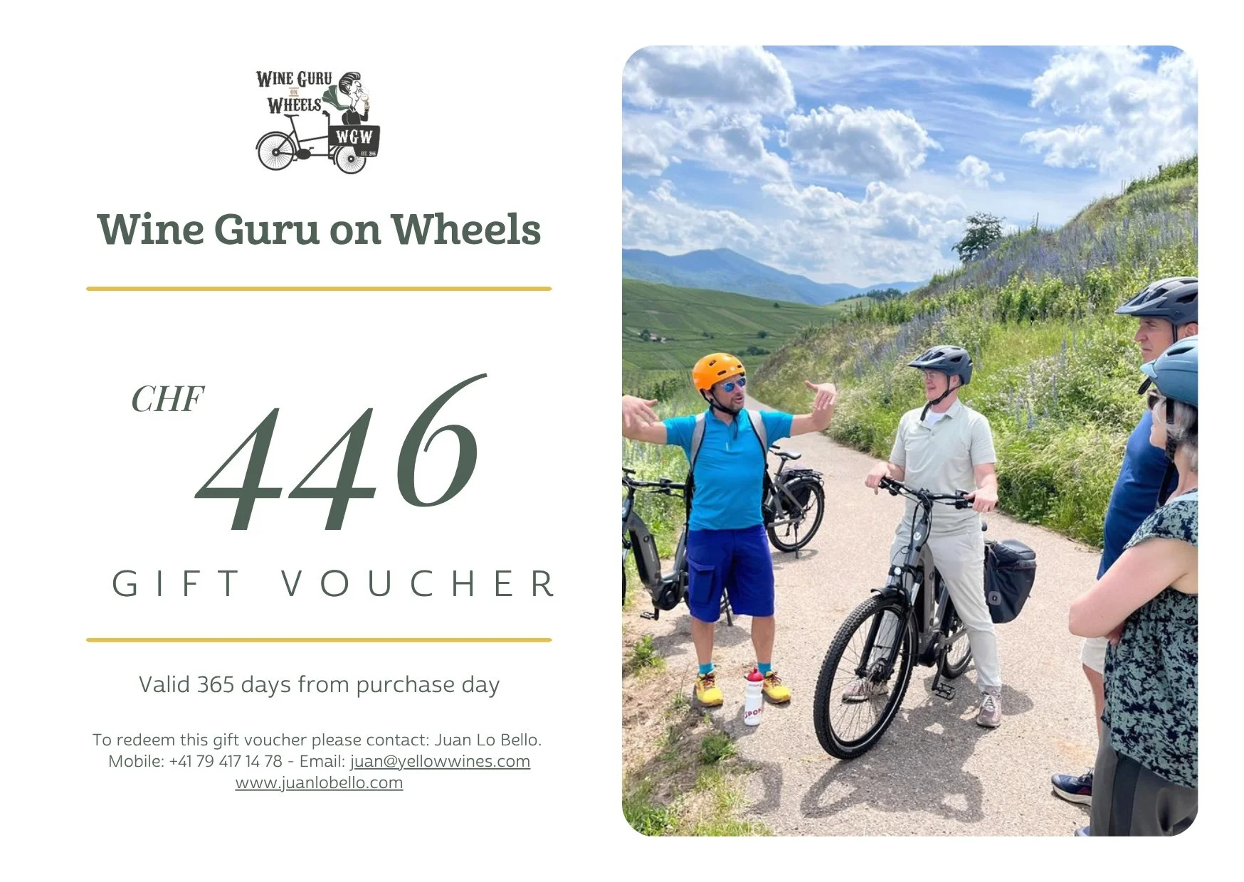 Wine Guru on Wheels Tour
