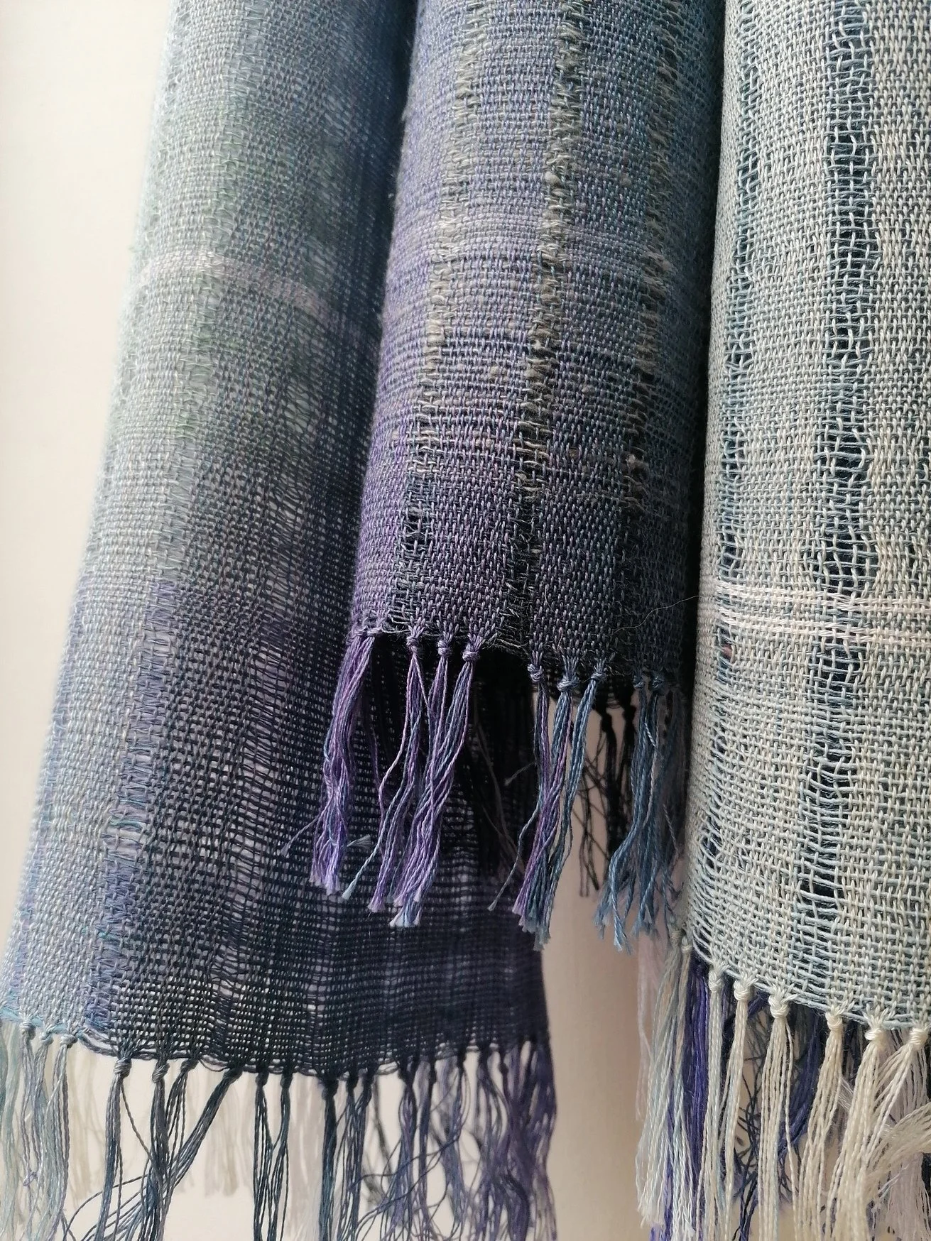 1. S.Truscott. Handwoven 'lace' scarf (18in by 76in) -Textiles.jpg