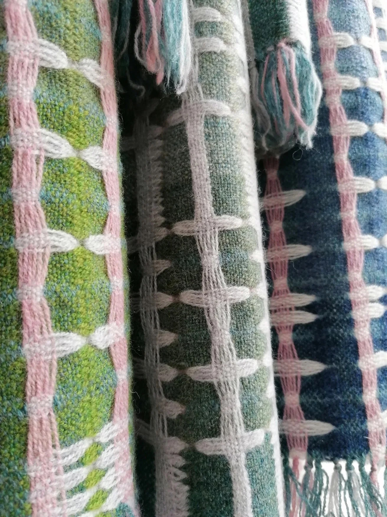 2. S.Truscott. Handwoven scarves (9in by 74in)-Textiles.jpg
