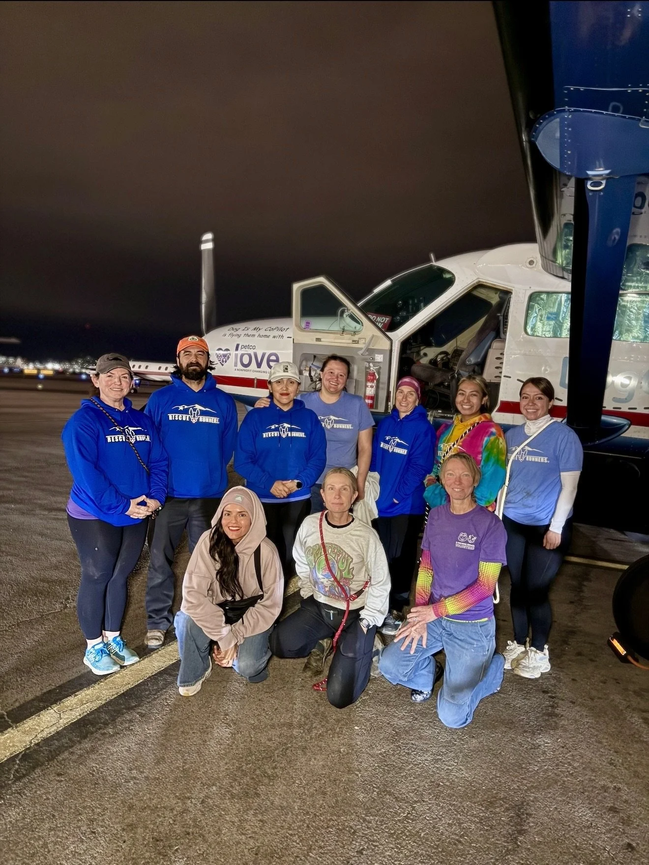 Transport day! 40 pups from El Paso are headed up to Washington for the last time this year.

We&rsquo;re so grateful for @dogismycopilotinc and @wetnosesfosterpaws making some magic happen to give these babies their second chances, including large b