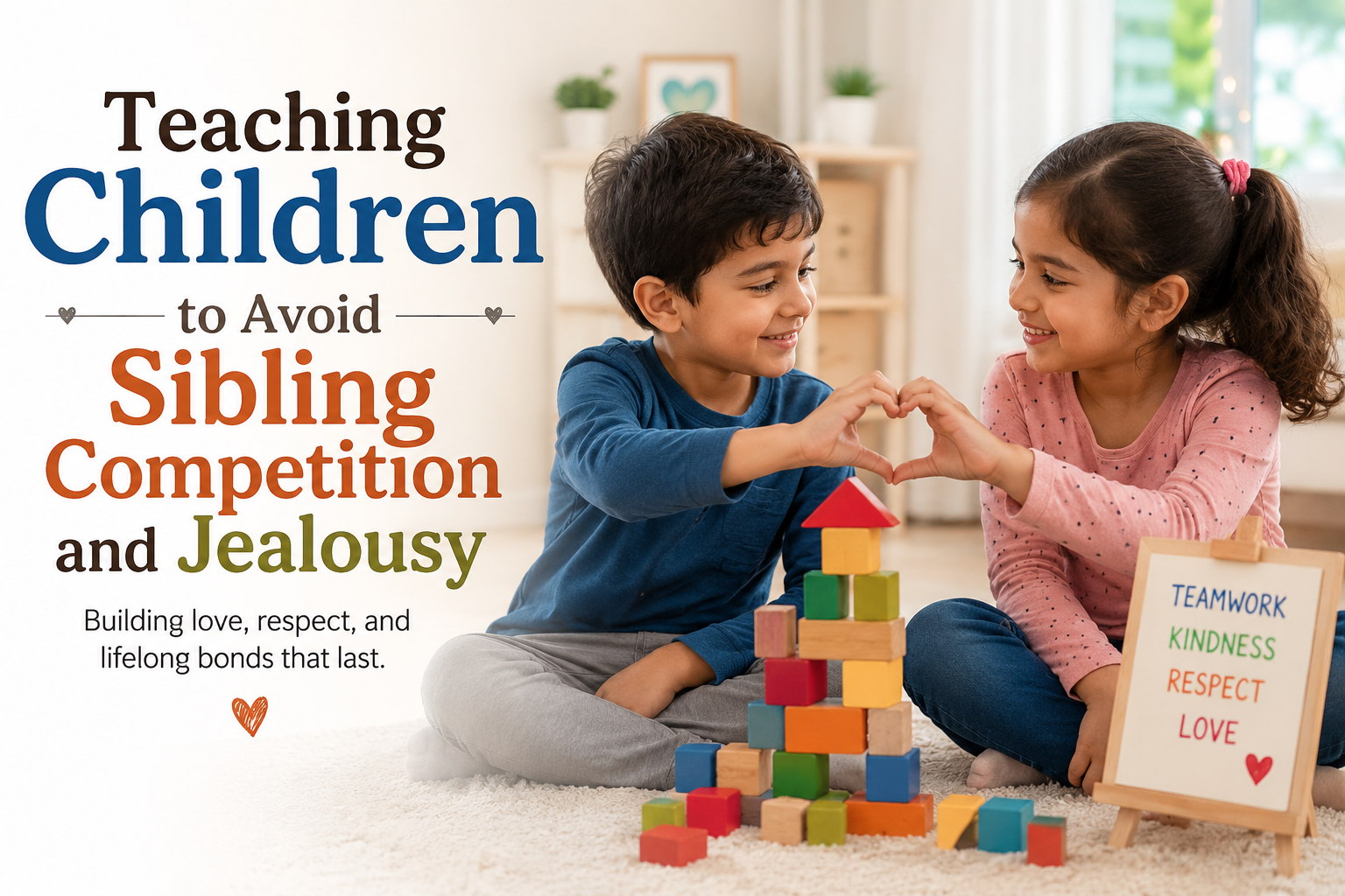 Teaching Children to Avoid Sibling Competition and Jealousy