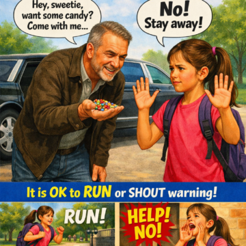 Child feeling safe and respected when setting boundaries