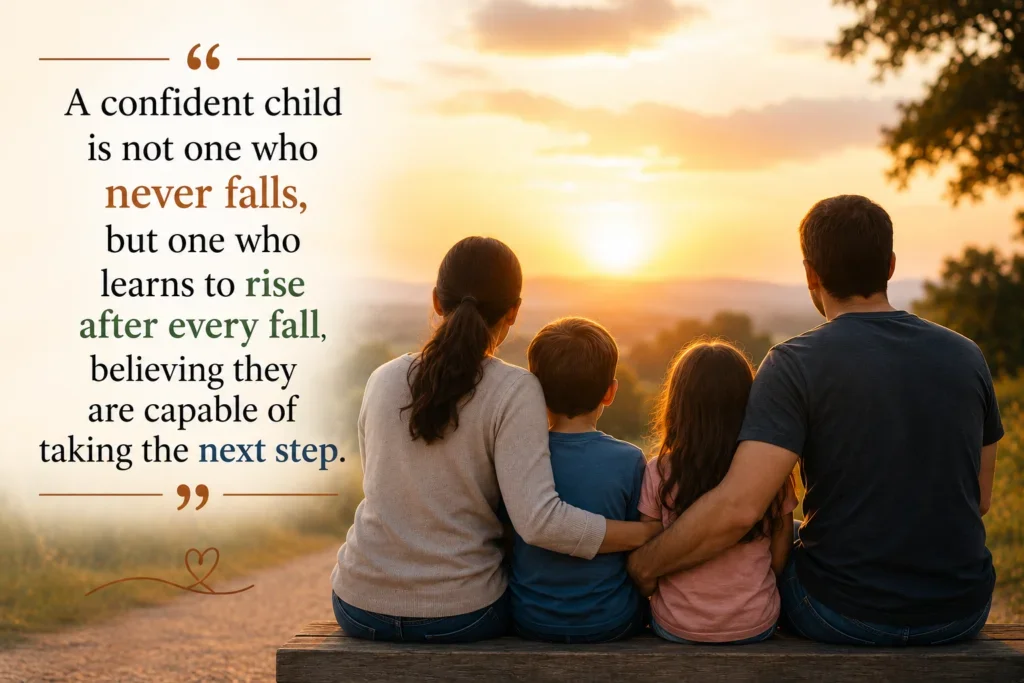 Confident child believing in themselves – tips for parents on building confidence
