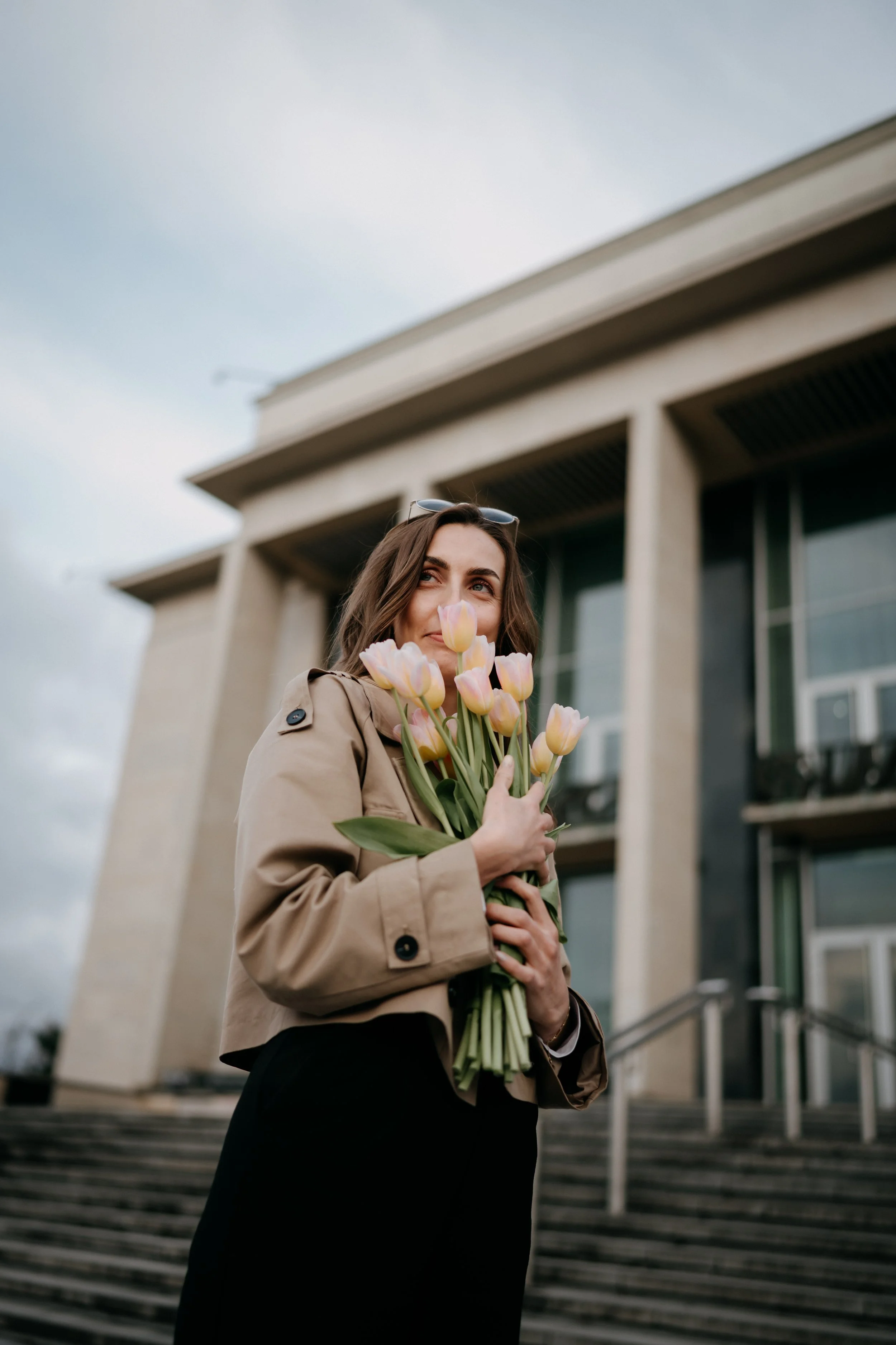 Street focení s Anet v centru Brna