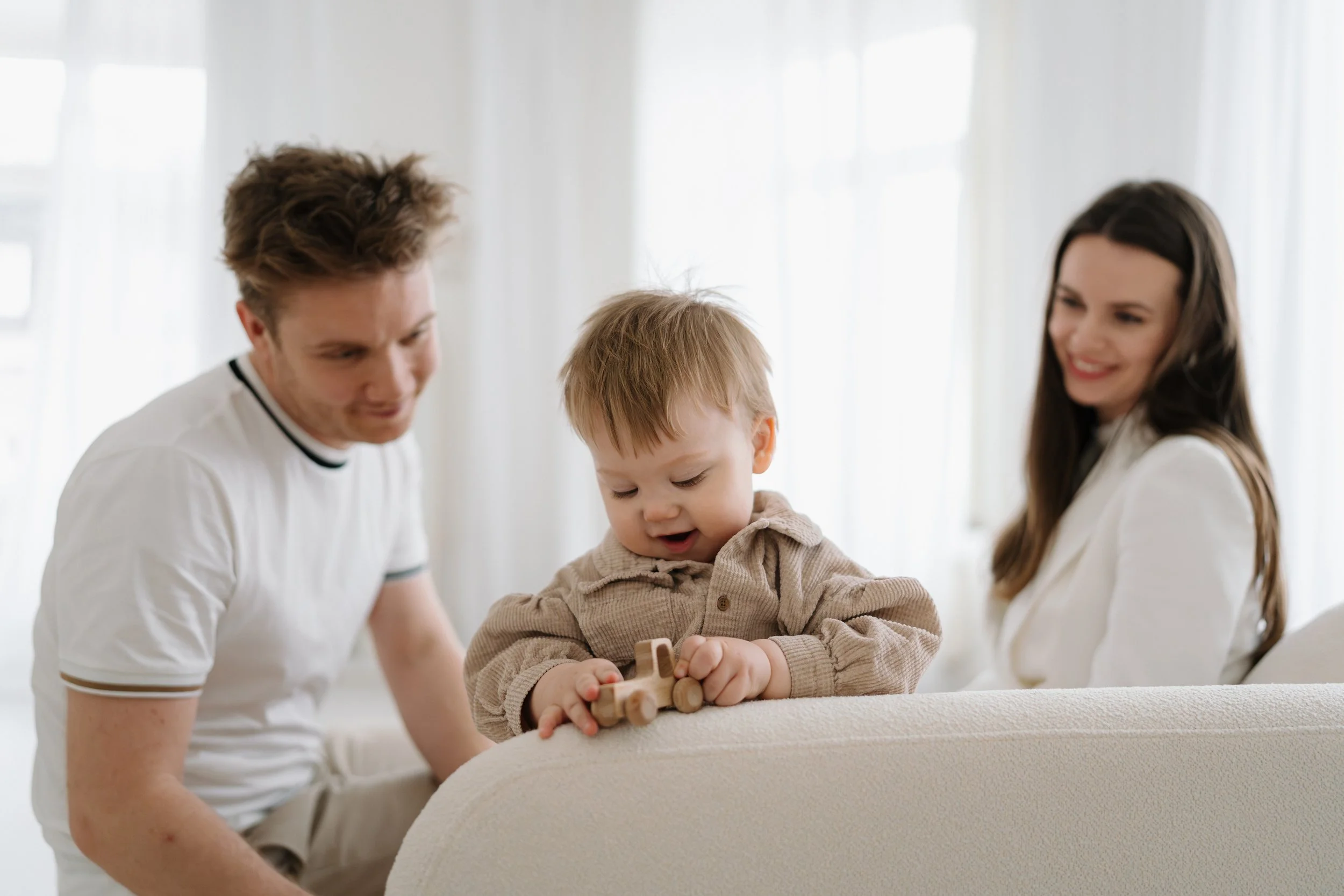 Rodinné focení v ateliéru v Brně