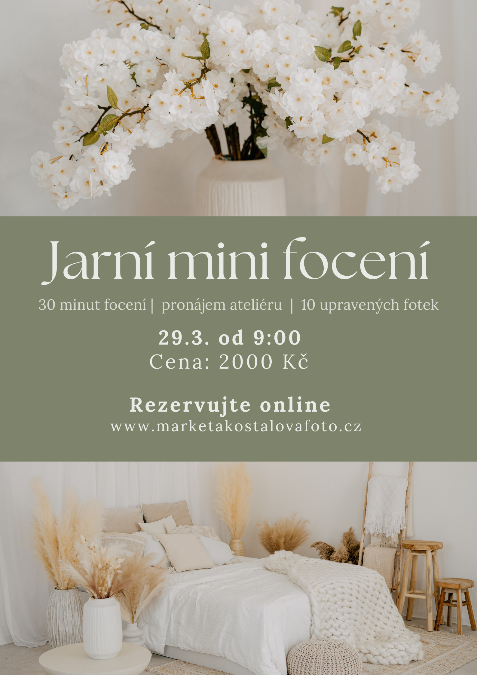 Jarni foceni v atelieru