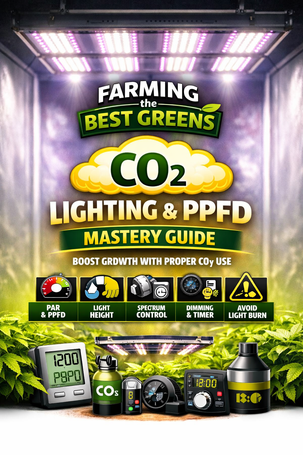 Lighting & PPFD Mastery Guide – Optimal Light Height & Intensity