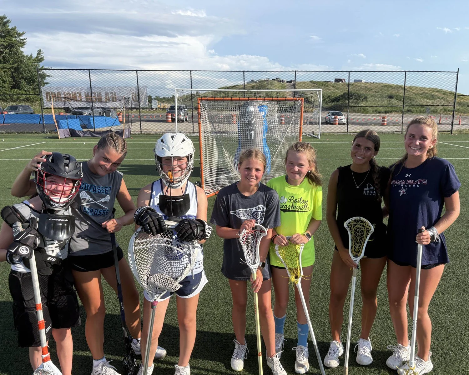 Group photo of girls lacrosse players and coaches at Big Rock Lacrosse summer training session.jpg