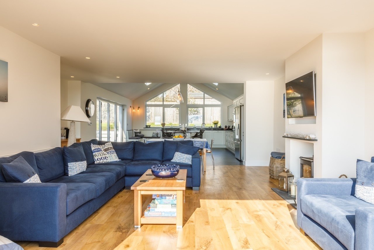 Inchmerry Padstow Self Catering Holiday Rental | Open plan living