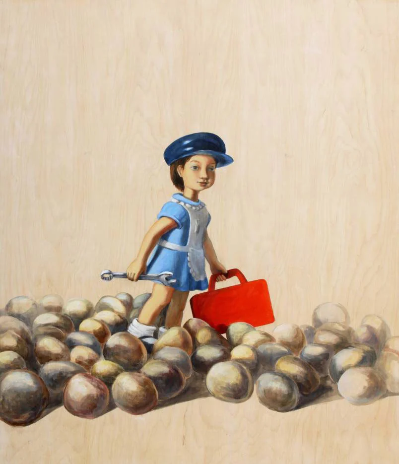 Snap On Toolsby Kate Savageacrylic, graphite, and ink on panel45" x 52"I admire the way Snap On Tools brand has changed with the times, while maintaining its core values of providing exceptional, American-made products and personal serviceβ¦