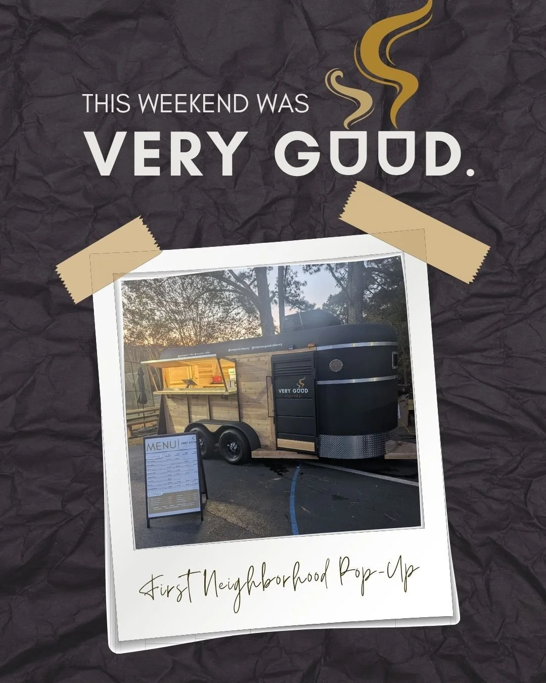 BIG thanks to the incredible residents of Connemara subdivision for making our first neighborhood pop-up such a huge hit! 👋 

You showed up, you connected, and you drank a lot of very good coffee. We loved seeing everyone gather to start their day r