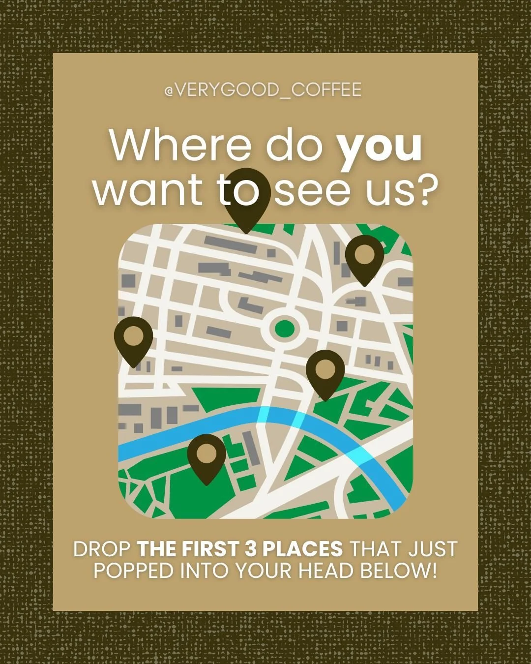 Don't sweat it-- there are no wrong answers! 😅

Let us know in the comments below &ndash; we're all ears (eyes?) and can't wait to connect with you! 👇

#VeryGoodCoffee #GwinnettCoffee #MobileCoffee #SnellvilleGA #GwinnettCounty #PopUpCoffee #WhereT