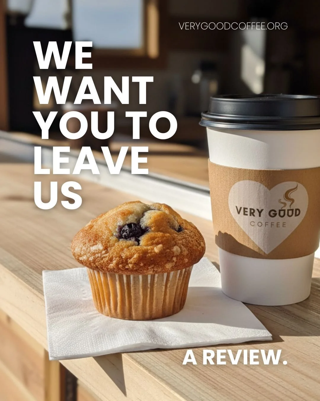 It takes two seconds, but helps us a million!

If you love us as much as we love you-- head over to the link in our bio (or search for Very Good Coffee Gwinnett on Google!) and leave us a review. 💖💻☕

#VeryGoodCoffee #GoogleReview #SupportSmallBusi