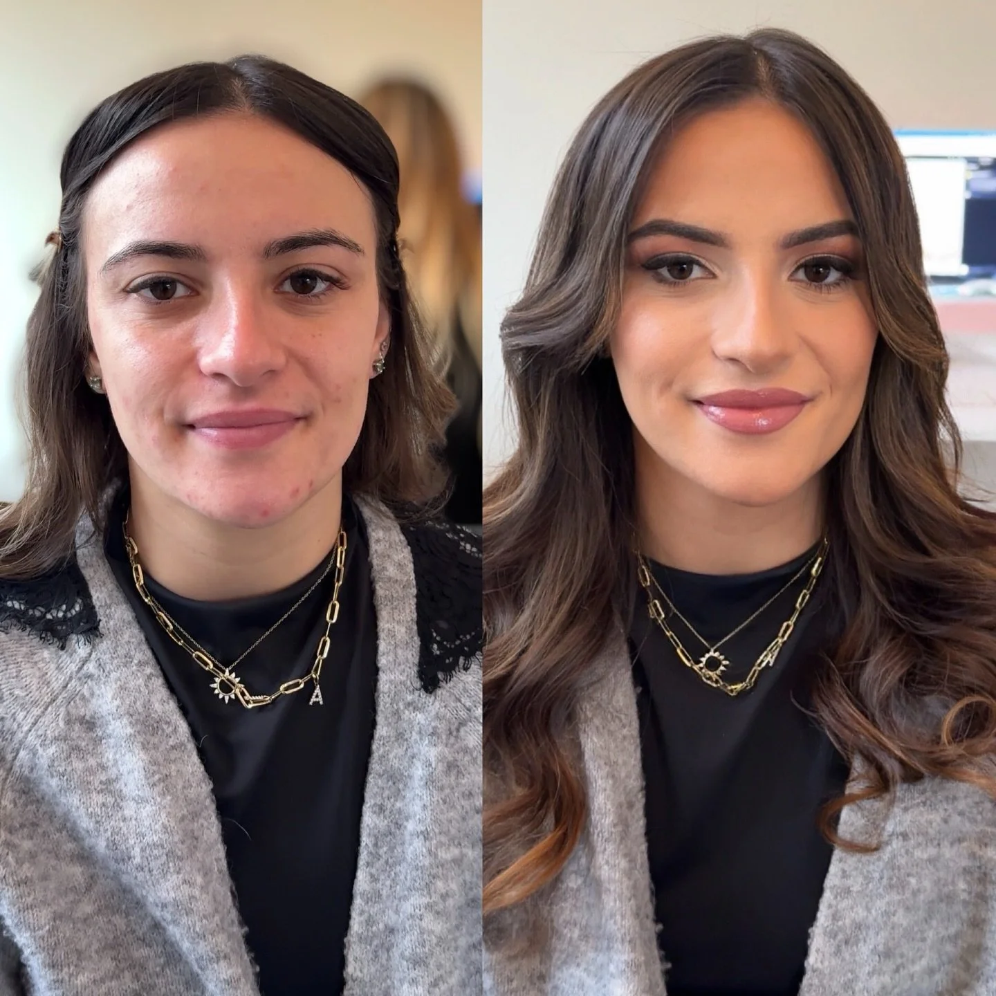 Hair and makeup for this beauty&rsquo;s professional headshots with @jackiemihaleyphotography! For these types of shoots, it&rsquo;s really important that the work captures the client&rsquo;s unique style and personality. 

We don&rsquo;t want super 