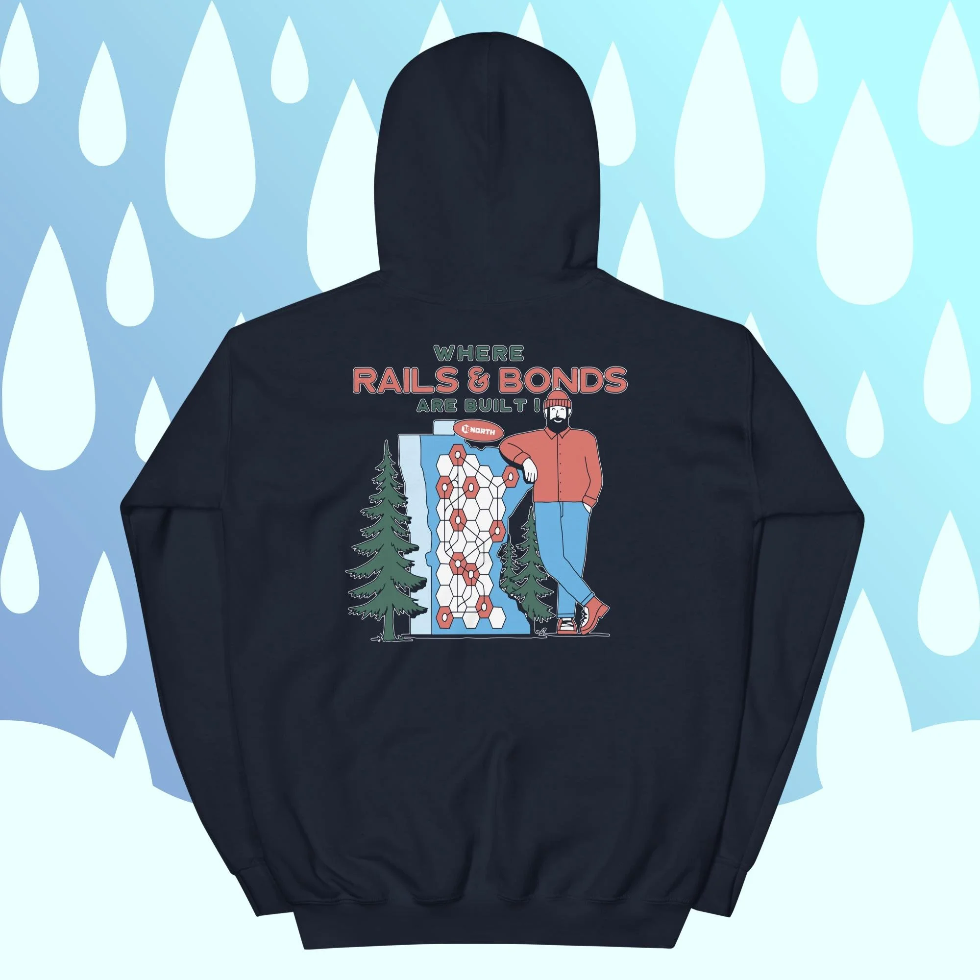18North Evergreen Unisex Hoodie