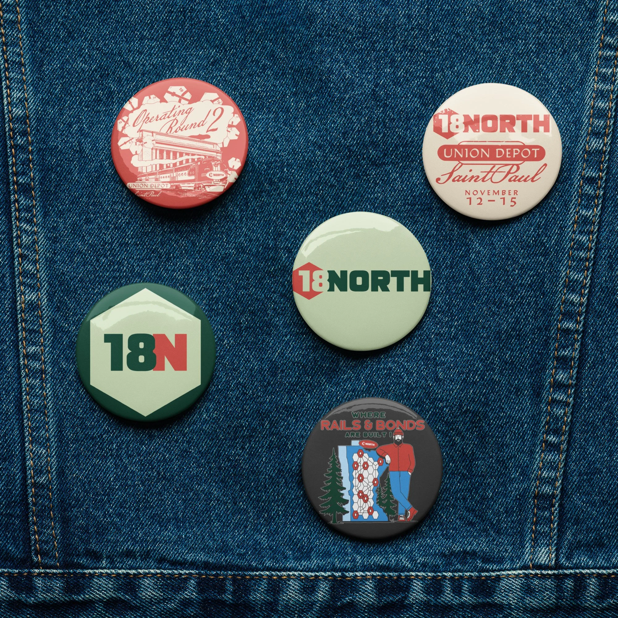 2026 18North Pin Buttons