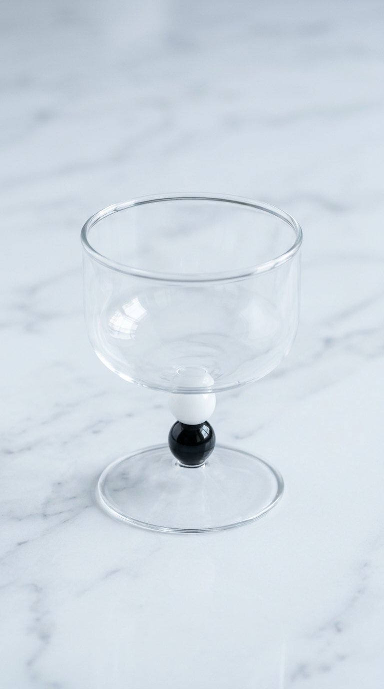 Clear Glass Dessert Cup