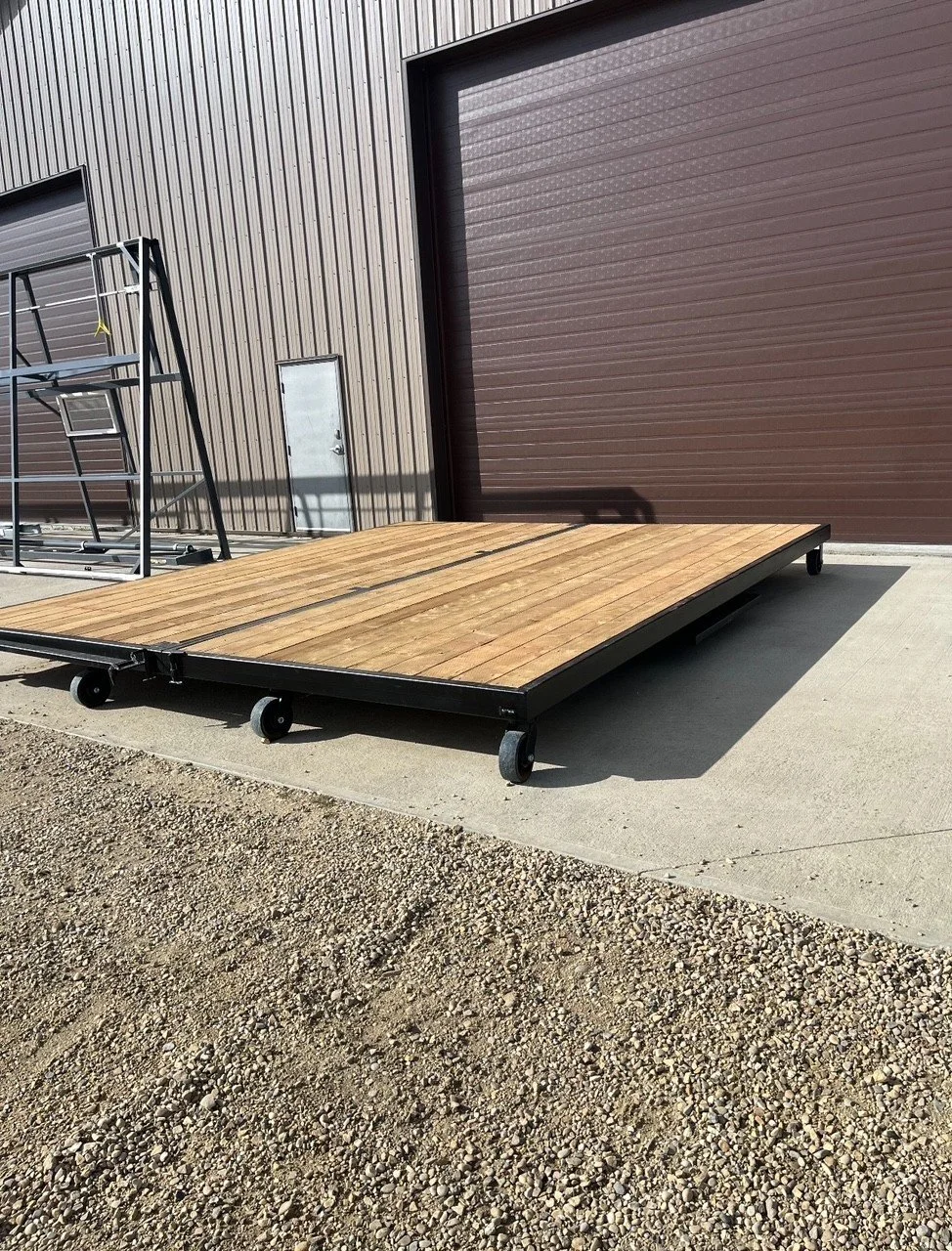 Custom helicopter pad 