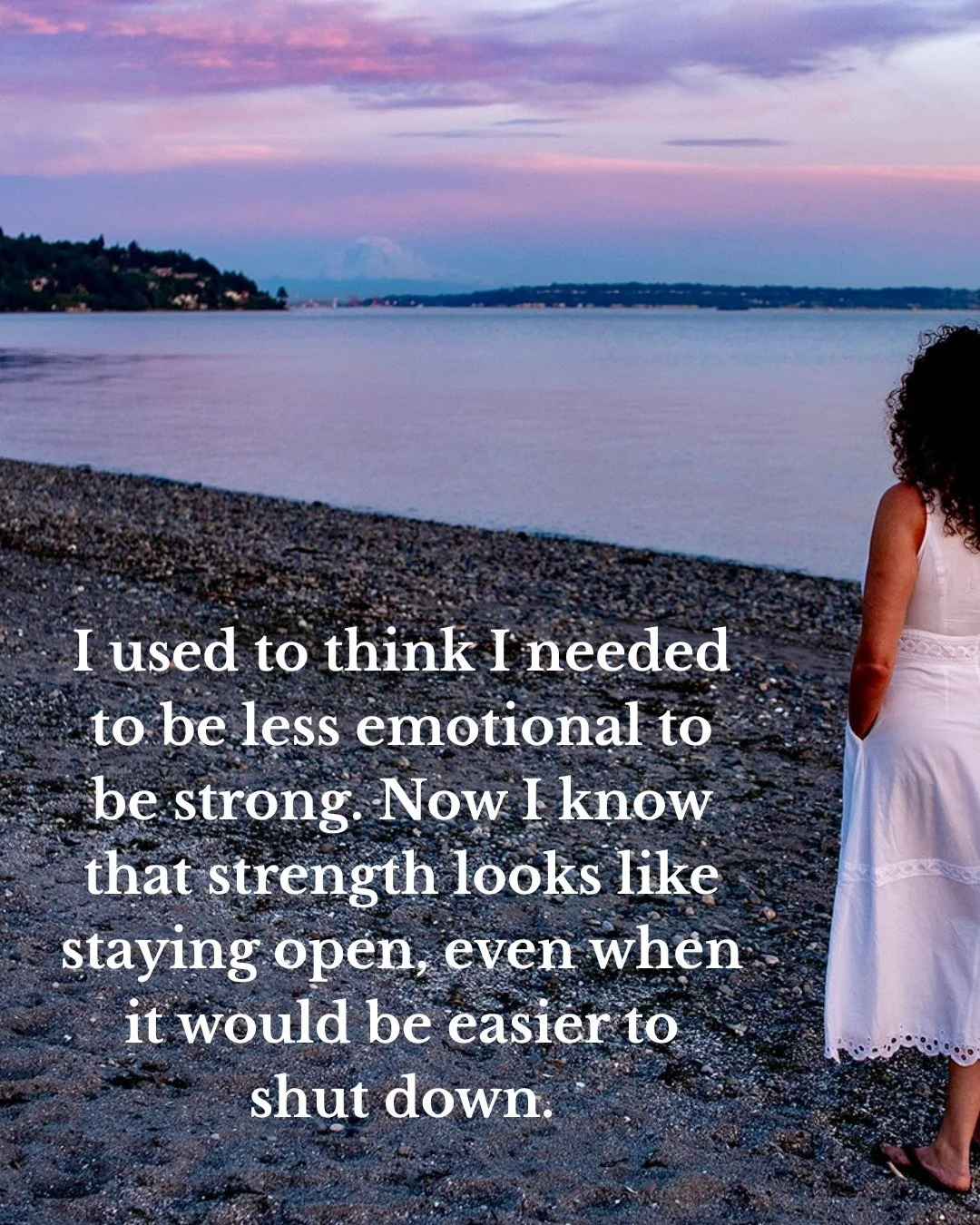 I&rsquo;ve been told I was &ldquo;too sensitive&rdquo; for as long as I can remember.

Too emotional.
Too soft.
Too much.

And for a long time, I believed that was something I needed to fix.

It took me quite a while to realize that sensitivity isn&r