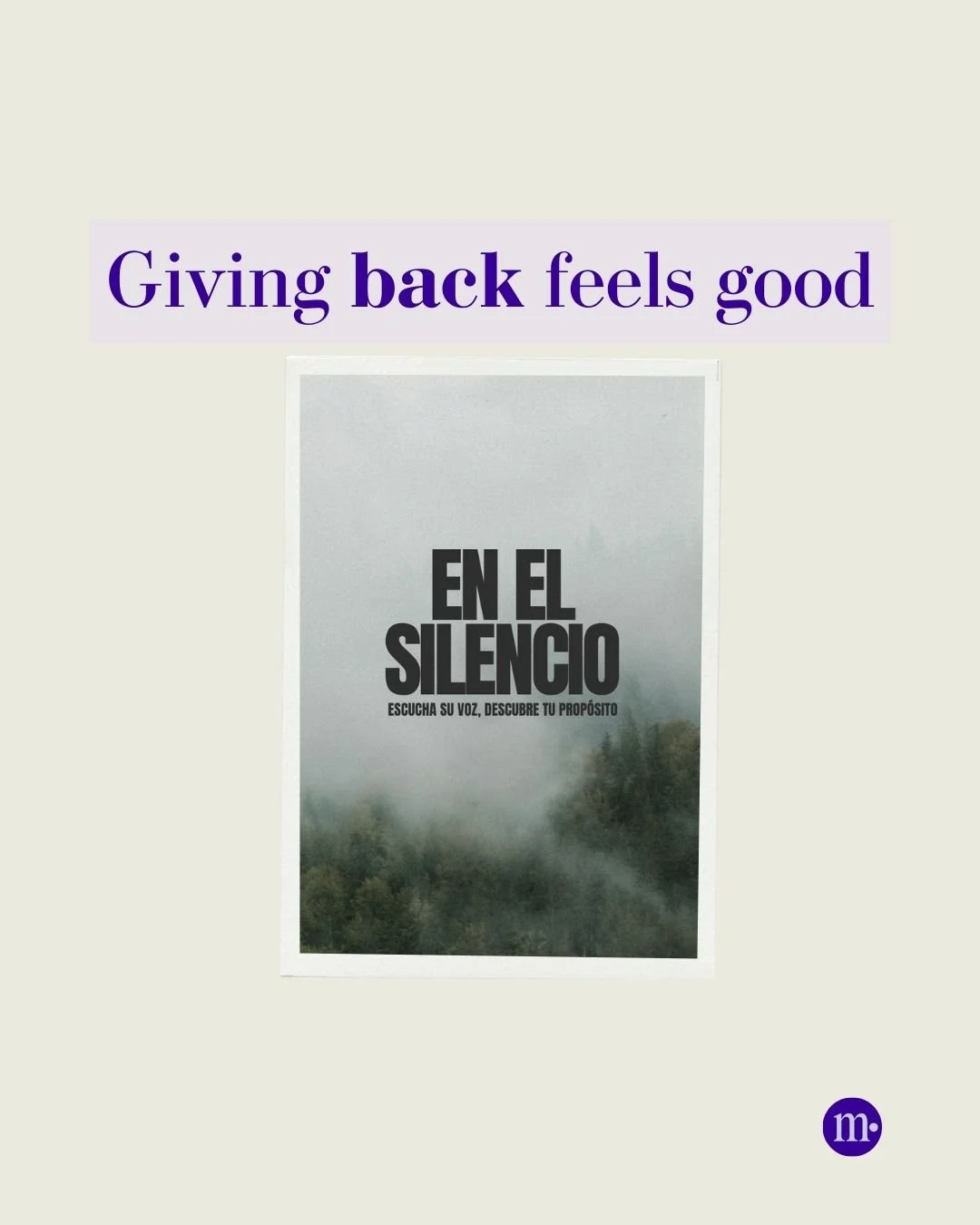 Today on #GivingTuesday, we&rsquo;re proud to spotlight one of our clients, En El Silencio, whose mission is deeply needed in today&rsquo;s fast-paced world.

En El Silencio is building a spiritual community centered on reflection, stillness, and a d
