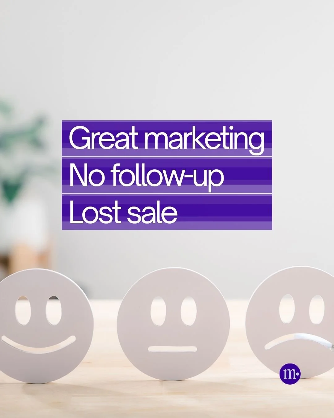 One of the most common challenges we see in small businesses and among solopreneurs?

A disconnect between marketing and sales.

Not because of poor communication or team politics, but because there's simply not enough time to do both well.

You're c
