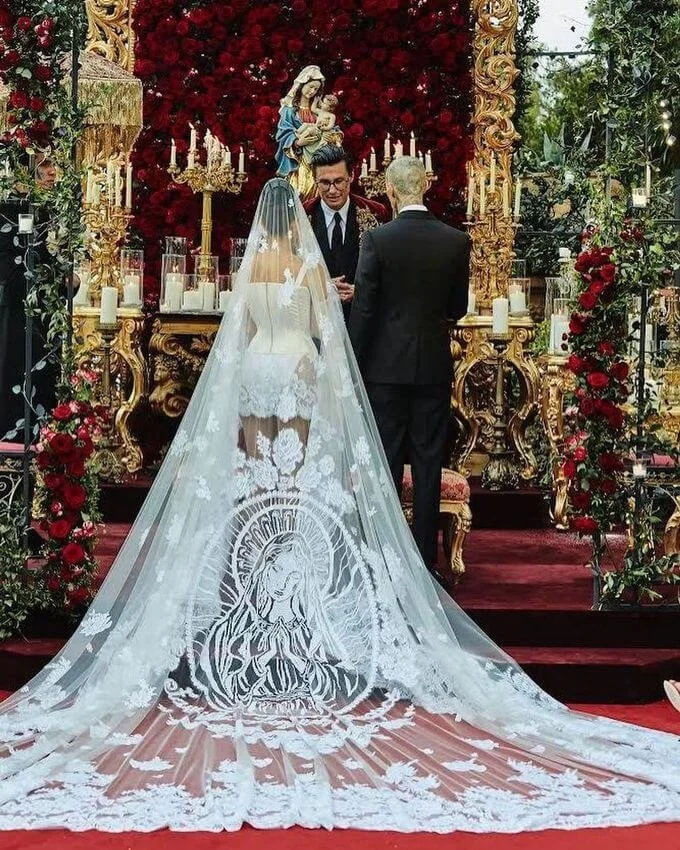Kourtney Kardashian - Mini Dresses For The Modern Bride?