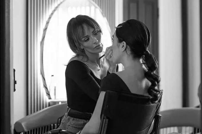 Touch-up services - On site service in Hair or Makeup. £50ph for each additional service