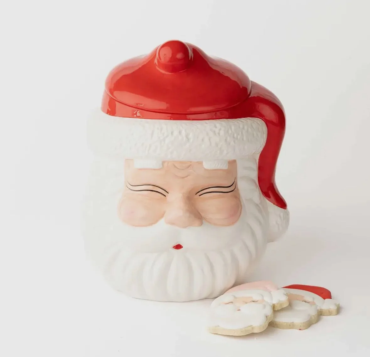 Santa Cookie Jar