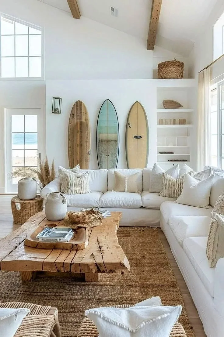 CALIFORNIA BEACH HOUSE INTERIOR