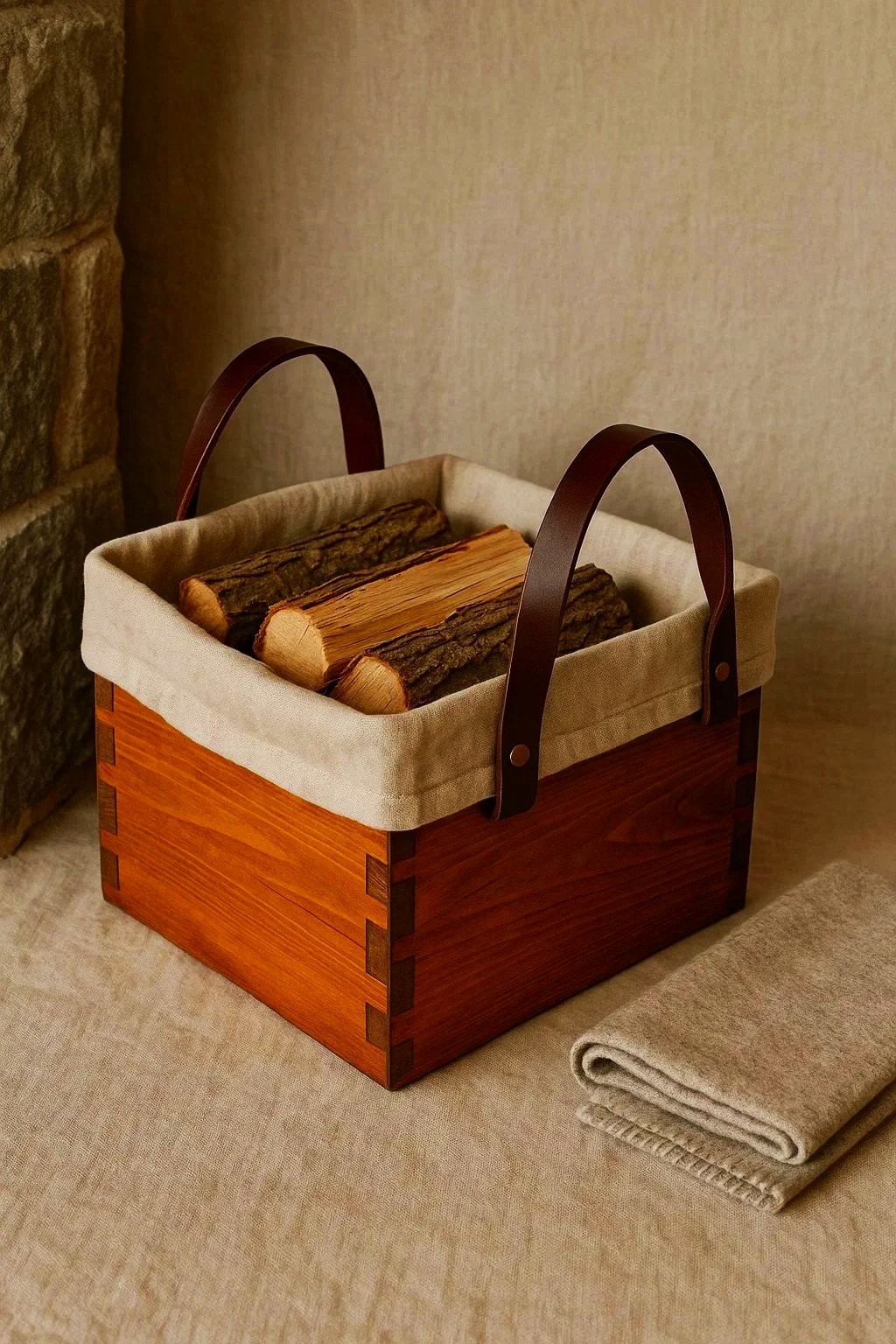FIRE WOOD BASKET REFINISH