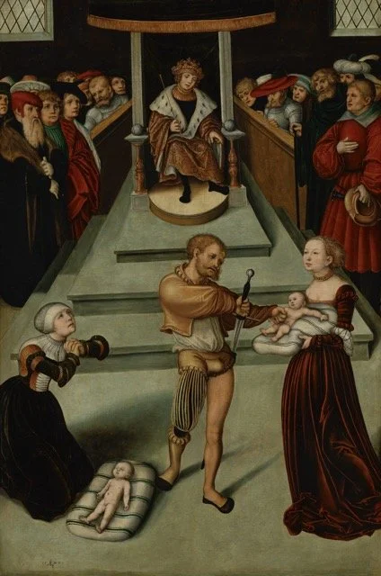 Lucas Cranach the Elder, Das Urteil des Salomonis