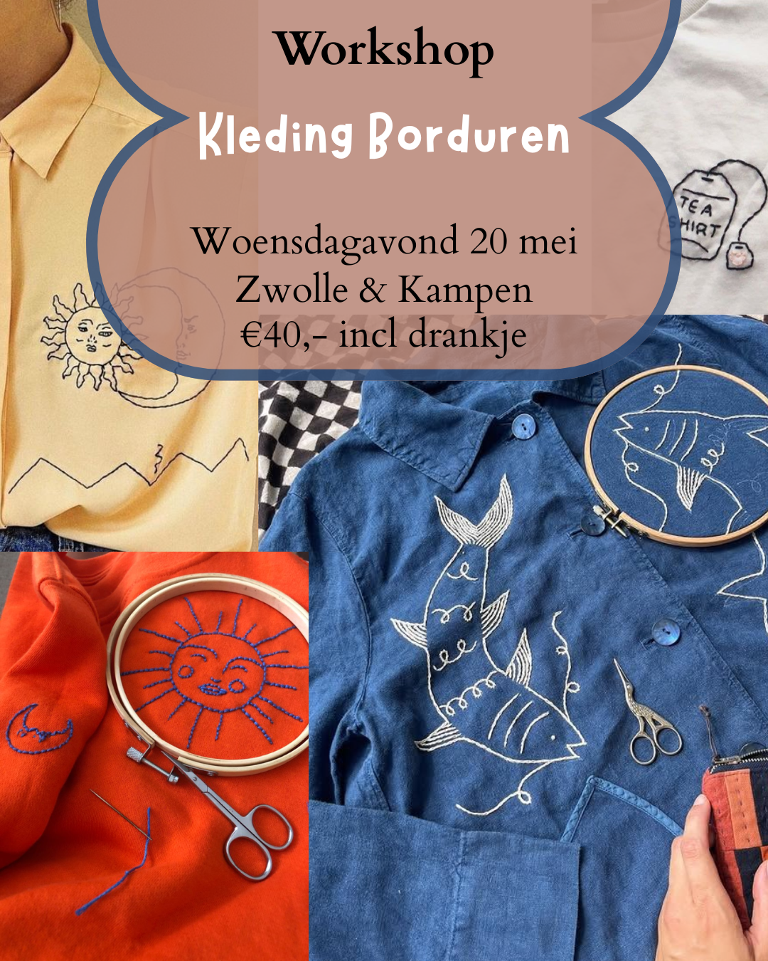Workshop Kleding Borduren
